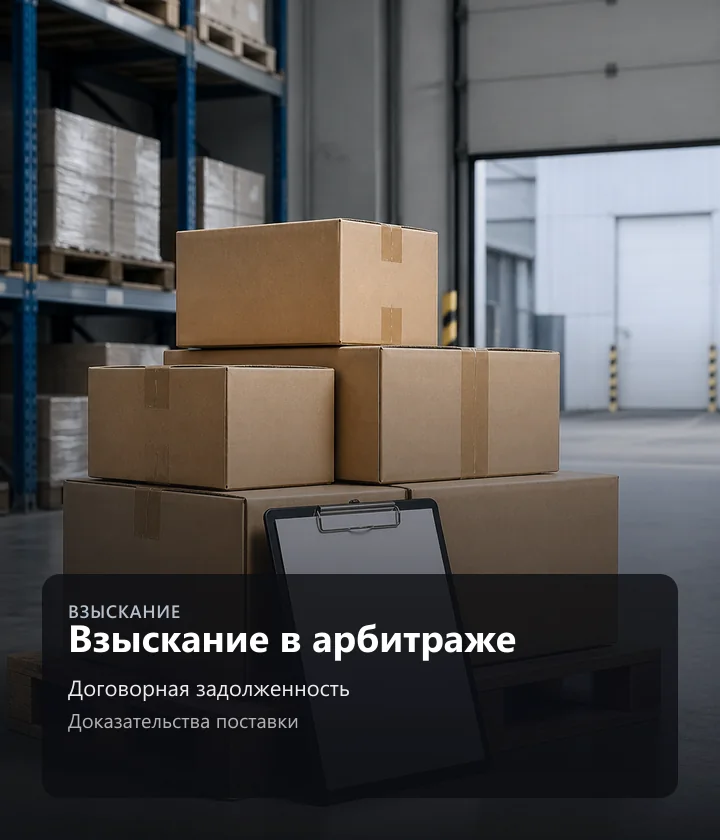 Взыскание в арбитраже — Договорная задолженность, Доказательства поставки