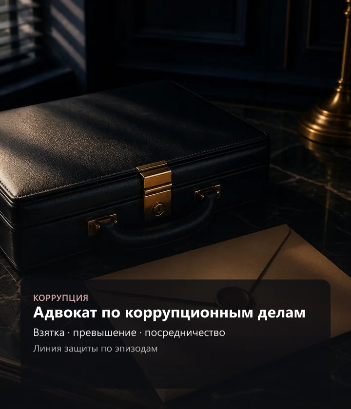 Адвокат по коррупционным делам — Взятка, превышение, посредничество, Линия защиты по эпизодам