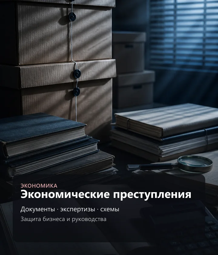 Экономические преступления — Документы · экспертизы · схемы, Защита бизнеса и руководства